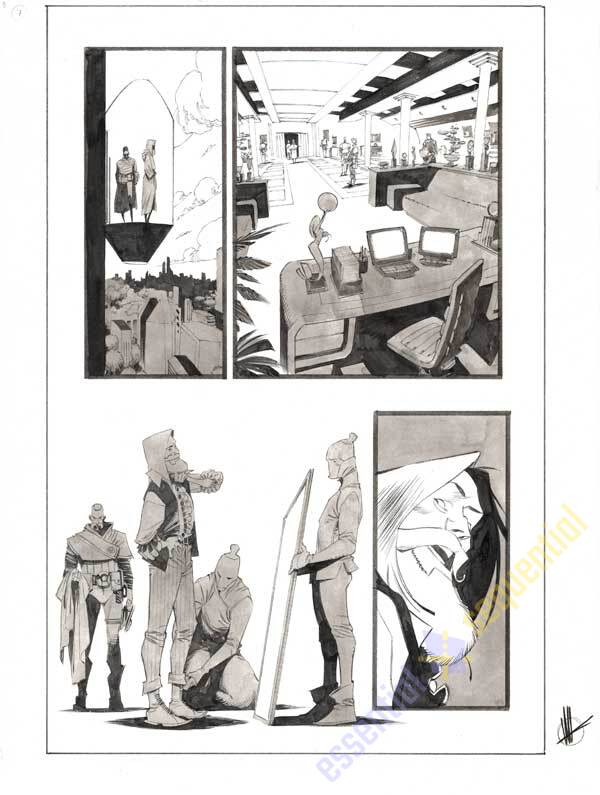 Space Bandits #3 p.07 by Matteo Scalera