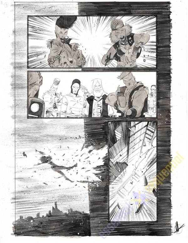 Space Bandits #3 p.09 by Matteo Scalera