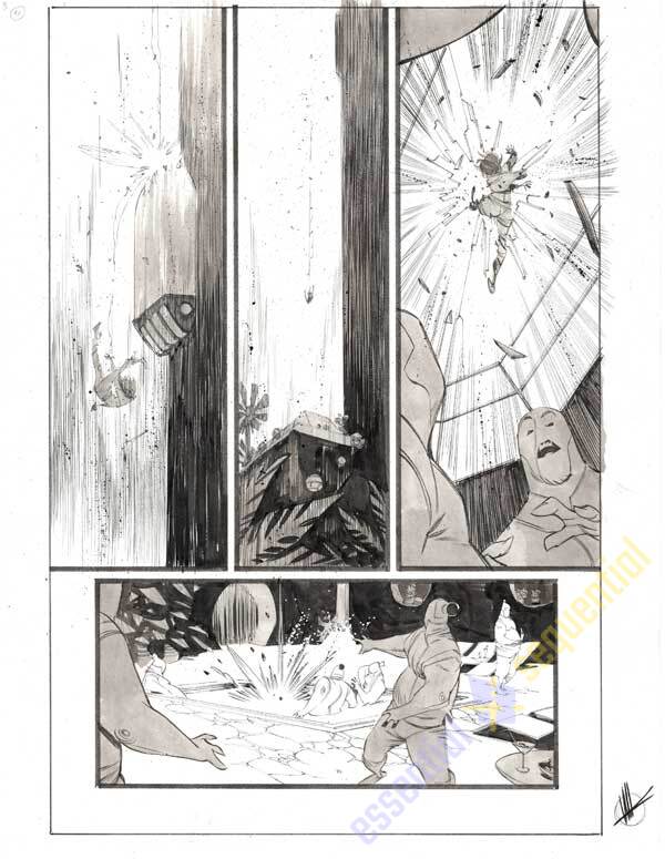 Space Bandits #3 p.10 by Matteo Scalera