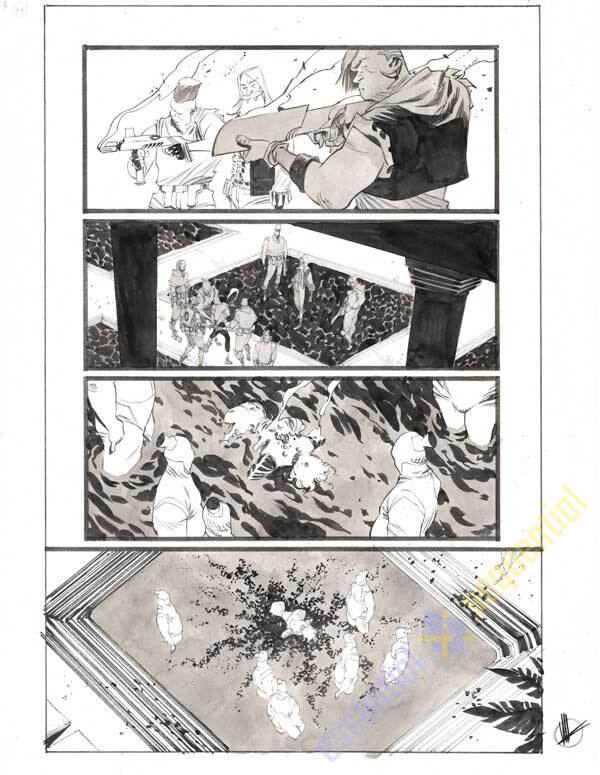 Space Bandits #3 p.11 by Matteo Scalera