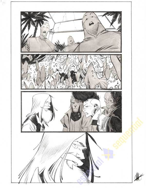 Space Bandits #3 p.12 by Matteo Scalera