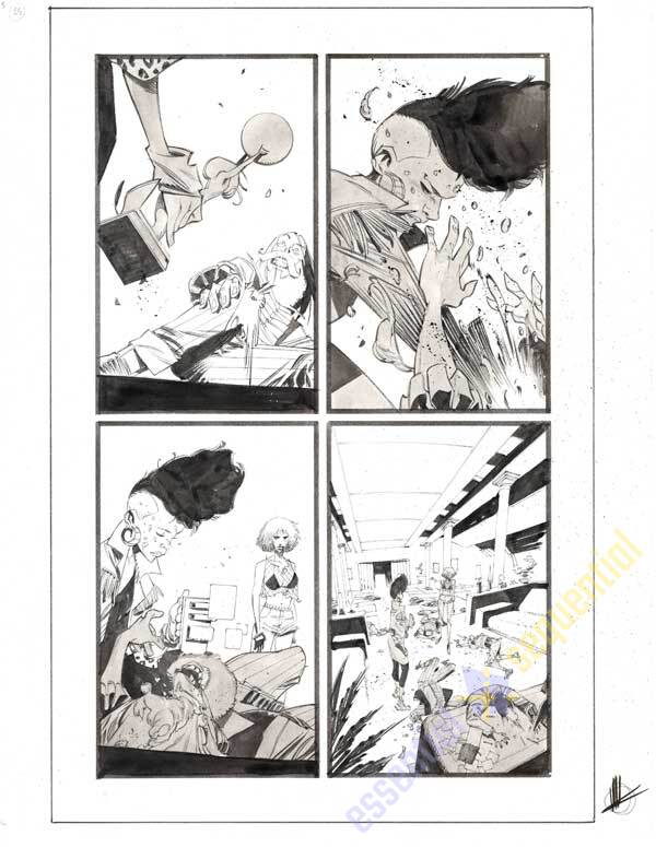 Space Bandits #3 p.15 by Matteo Scalera