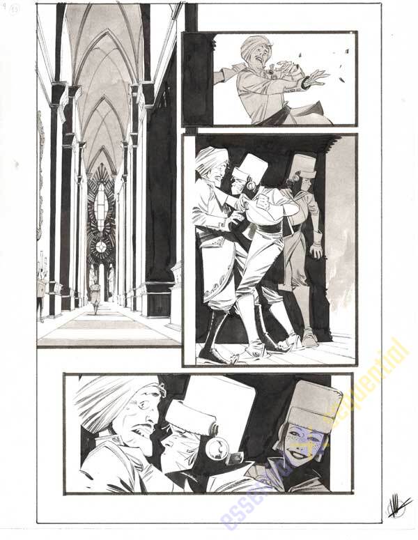 Space Bandits #4 p.19 by Matteo Scalera