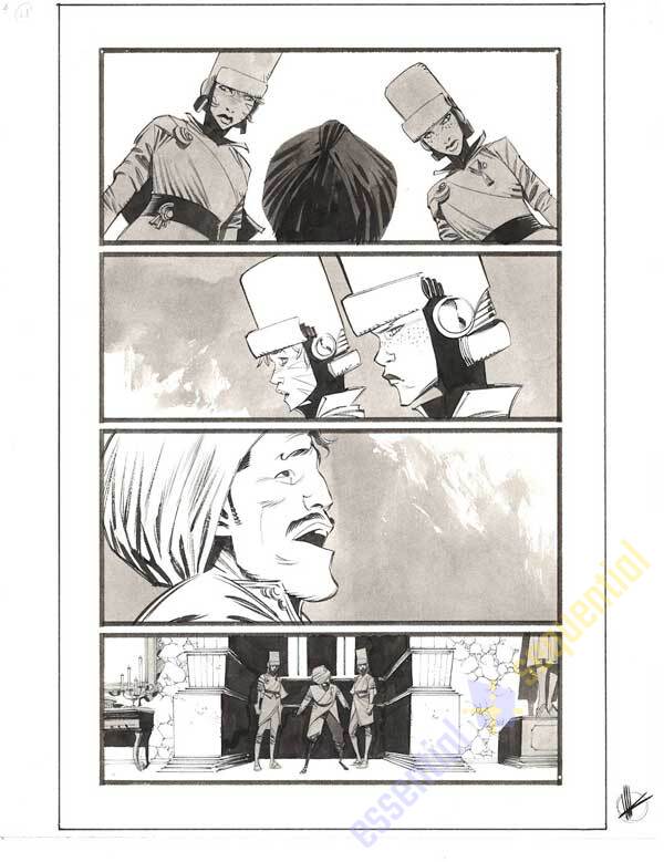 Space Bandits #4 p.21 by Matteo Scalera