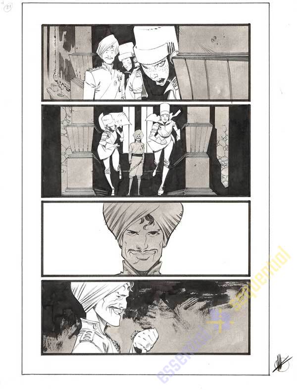 Space Bandits #4 p.23 by Matteo Scalera