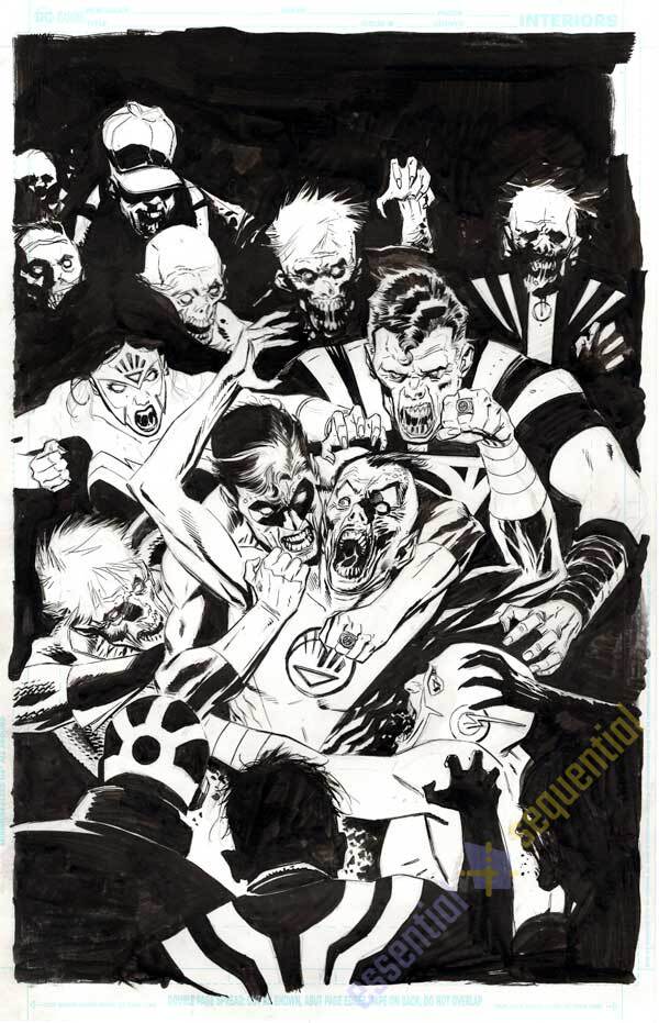 TALES FROM THE DARK MULTIVERSE: BLACKEST NIGHT #1 Cover by Lee Weeks