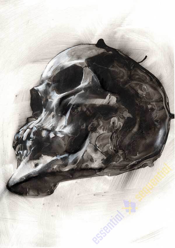 Skull by Elia Bonetti
