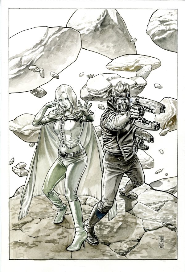 Infinity Wars #2 Cover by JG Jones