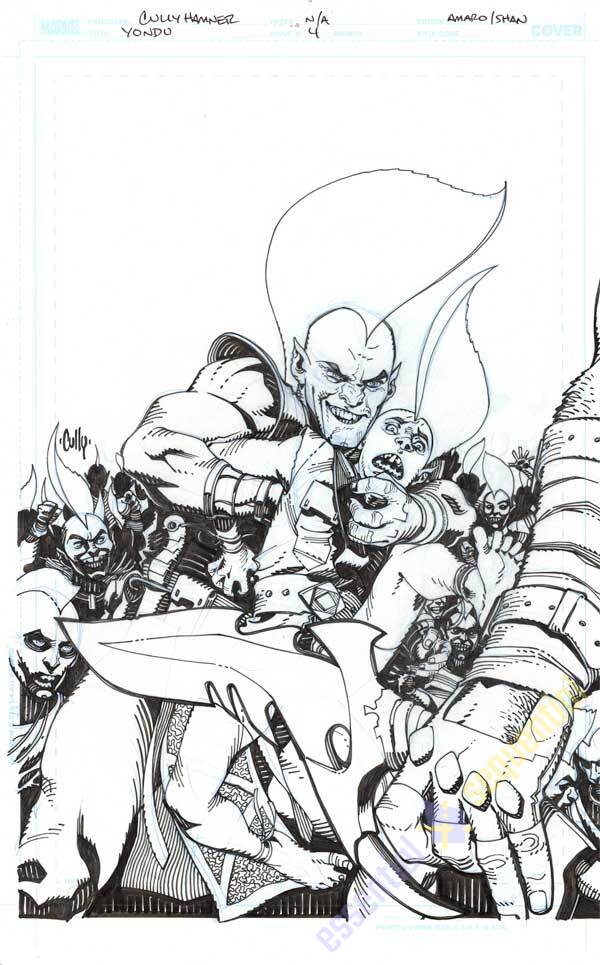 Yondu #4 Cover by Cully Hamner