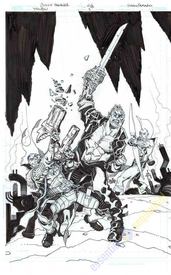 Yondu #5 Cover by Cully Hamner