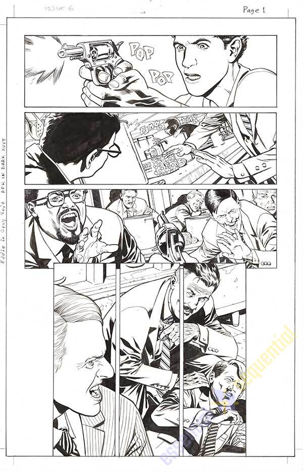 Before Watchmen: Comedian #6 p.01 by JG Jones