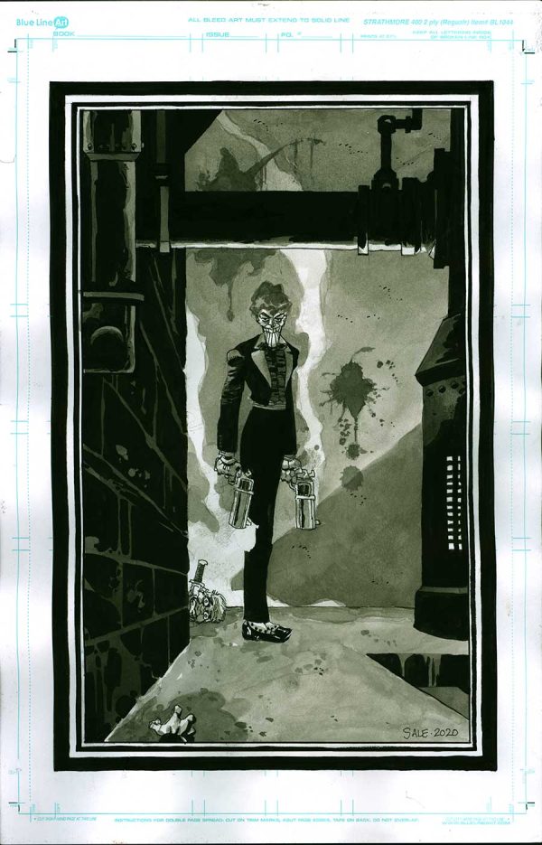 Joker 80th Pin Up by Tim Sale