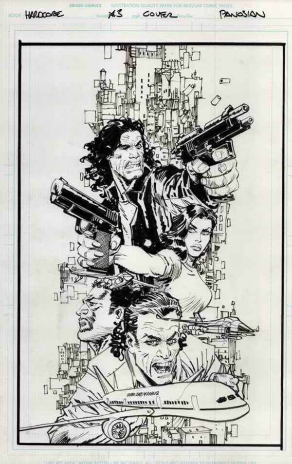 Hardcore #3 Cover by Dan Panosian