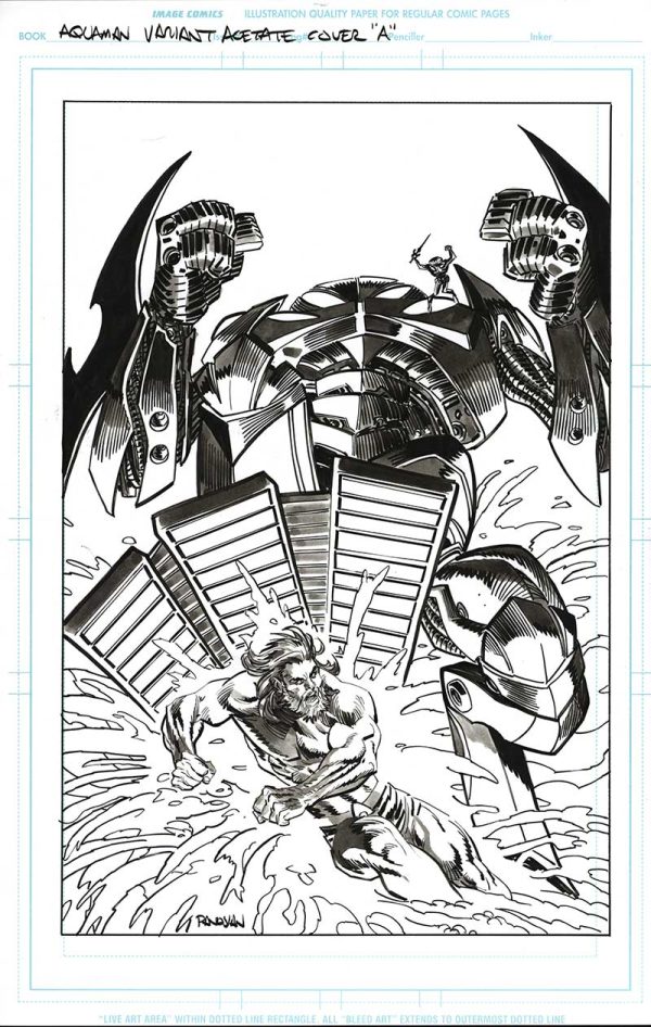 Aquaman #54 Cover-A by Dan Panosian