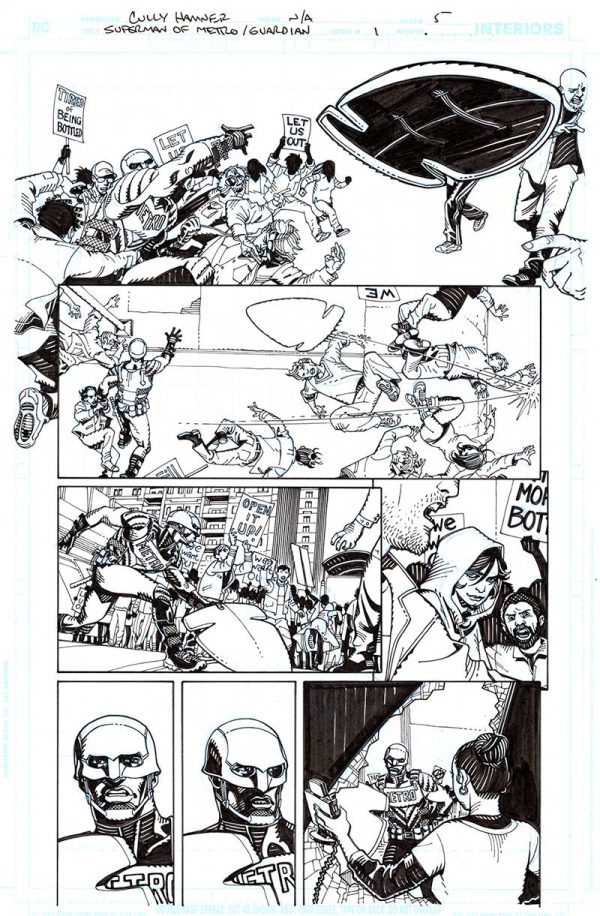 Superman of Metropolis #1 p.05 by Cully Hamner