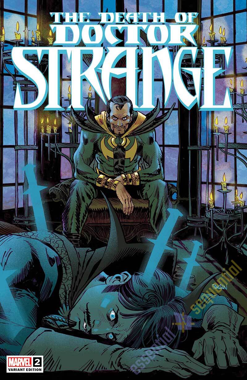 Death of Dr. Strange #2 Cover by Dan Panosian 2 Death of Dr. Strange #2 Cover by Dan Panosian - Image 2
