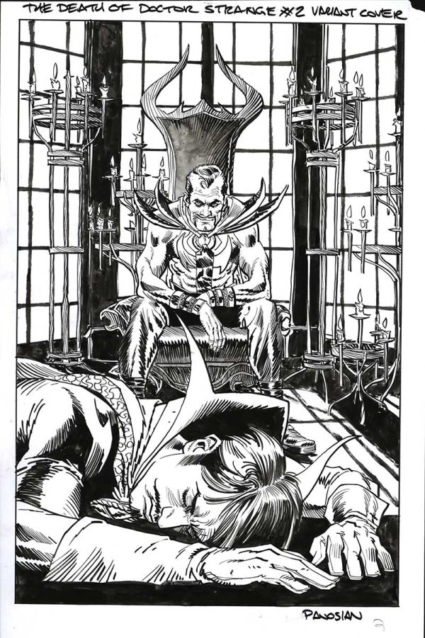 Death of Dr. Strange #2 Cover by Dan Panosian