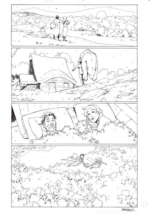 Dark Knights of Steel #4 p.02 by Bengal