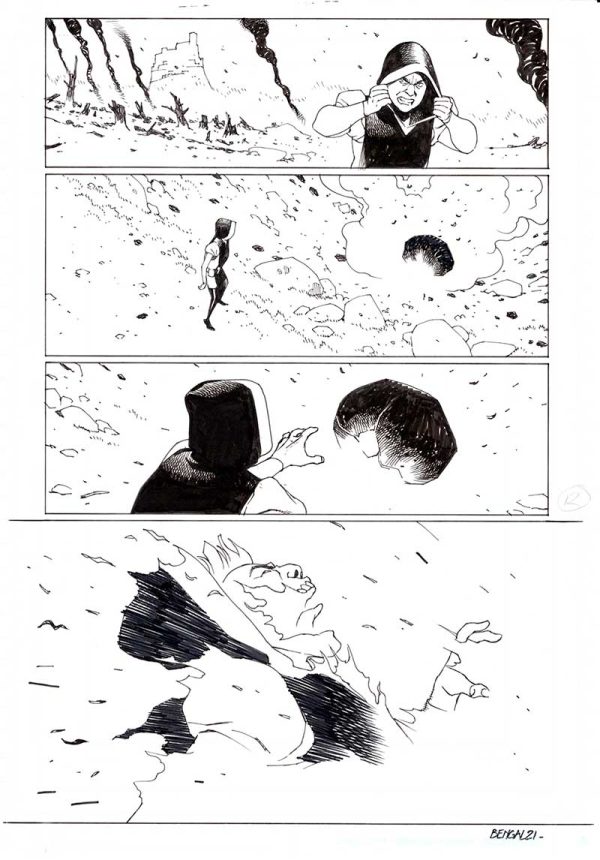 Dark Knights Of Steel #4 p.12 by Bengal