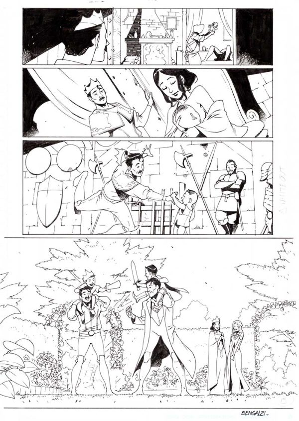 Dark Knights Of Steel #4 p.15 by Bengal