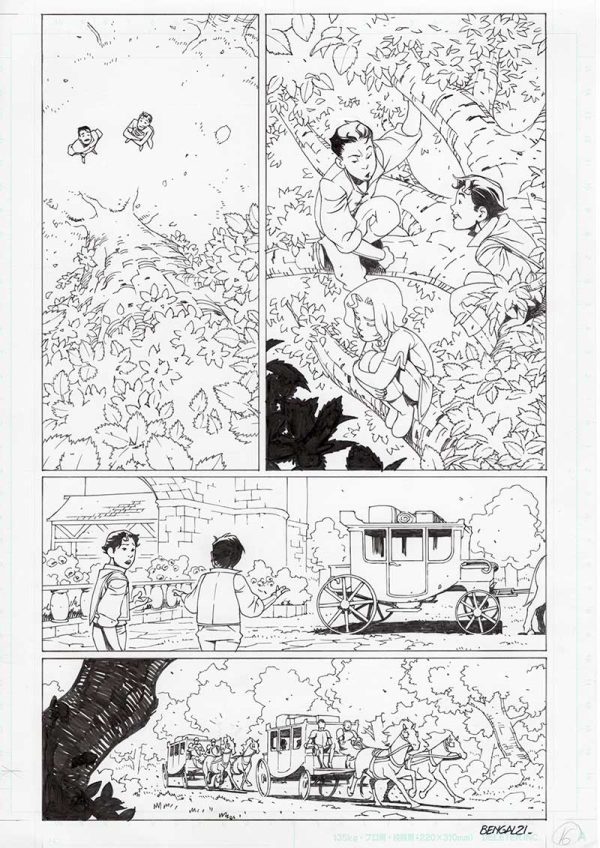 Dark Knights Of Steel #4 p.16 by Bengal