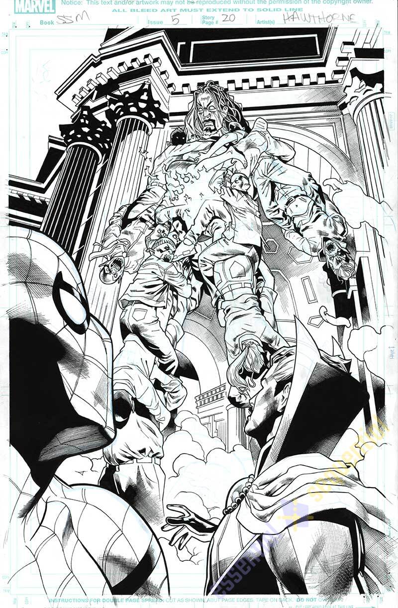Superior Spider-Man #5 p.20 by Mike Hawthorne and Wade von Grawbadger 1 Superior Spider-Man #5 p.20 by Mike Hawthorne and Wade von Grawbadger