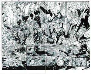 Aquaman: The Becoming #2 p.02-3 by Diego Olortegui and Wade von Grawbadger