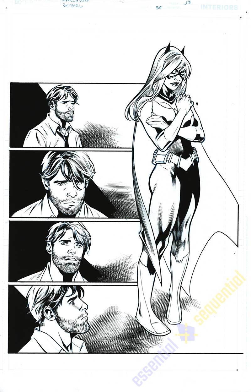 Batgirl #50 p.17 by Emanuela Lupacchino and Wade von Grawbadger 1 Batgirl #50 p.17 by Emanuela Lupacchino and Wade von Grawbadger