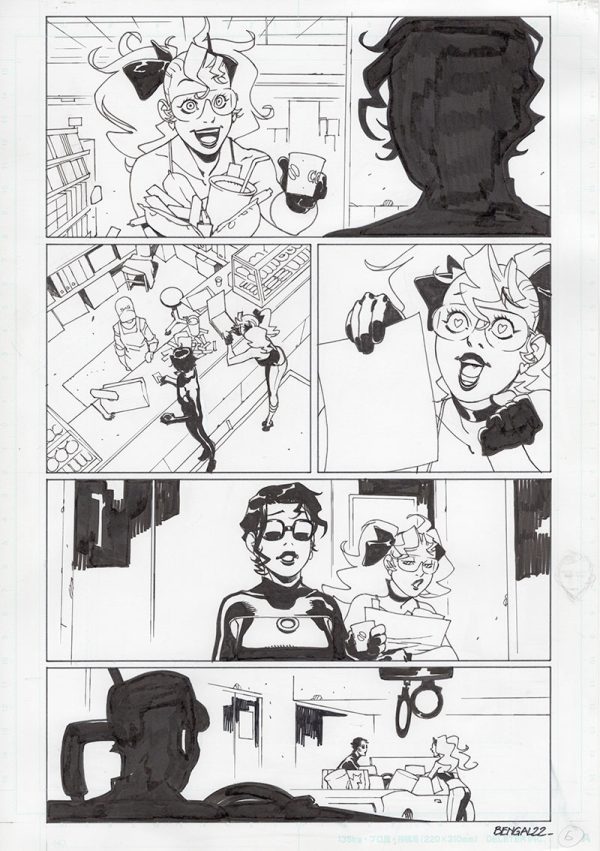 Catwoman #43 p.06 by Bengal
