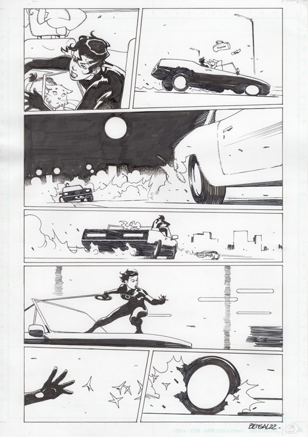 Catwoman #43 p.09 by Bengal