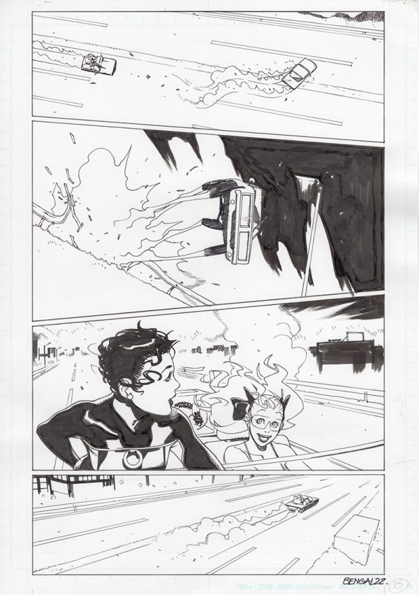 Catwoman #43 p.10 by Bengal