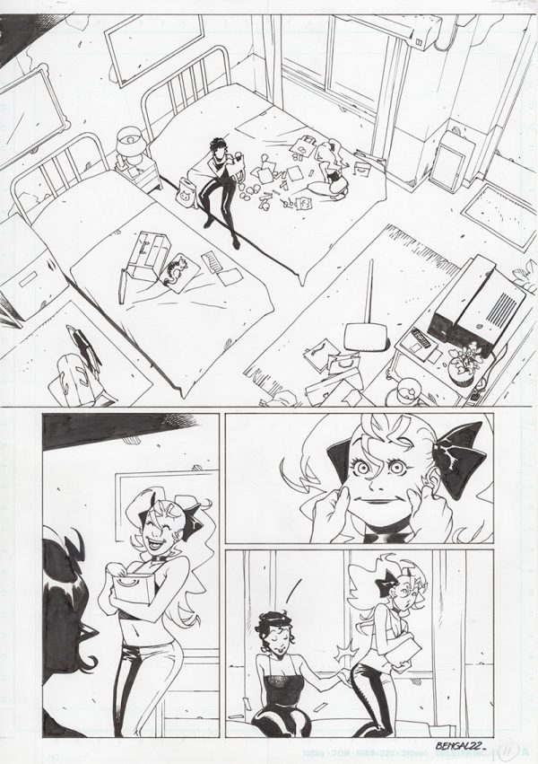 Catwoman #43 p.11 by Bengal