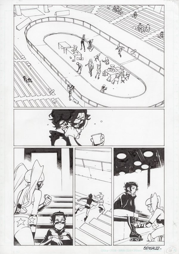 Catwoman #43 p.16 by Bengal