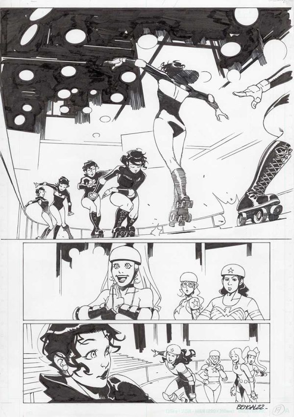 Catwoman #43 p.17 by Bengal