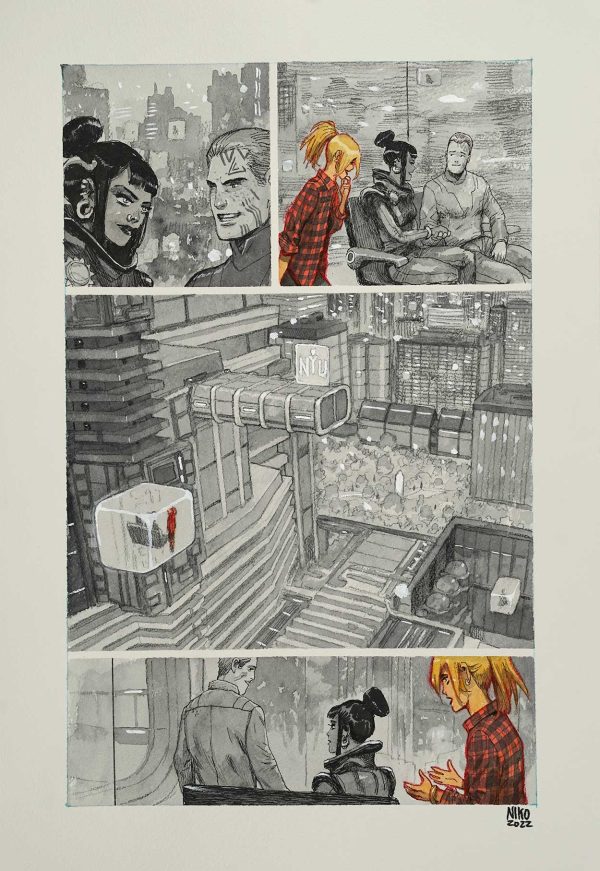 Spectators p.46 by Niko Henrichon