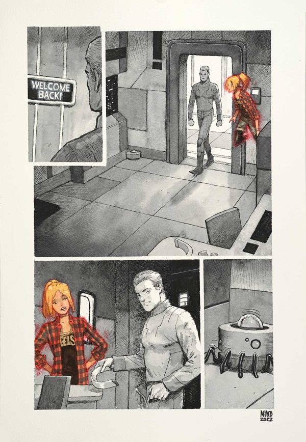 Spectators p.48 by Niko Henrichon