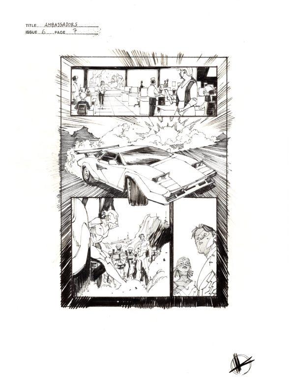 The Ambassadors #6 Prelim p.07 by Matteo Scalera