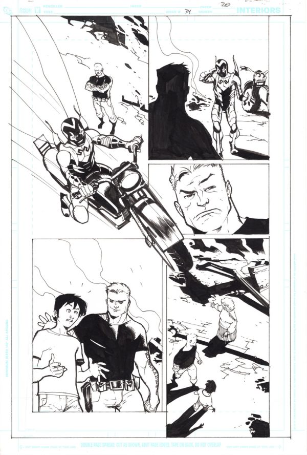 Blue Beetle #34 Page 20 by Rafael Albuquerque