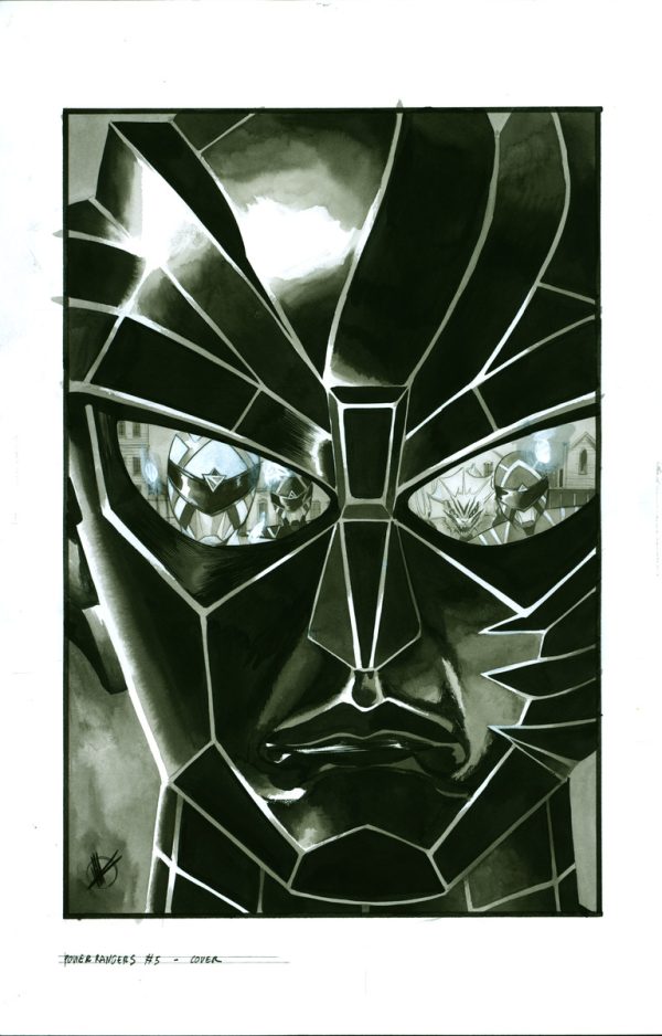 Power Rangers #5 Cover by Matteo Scalera