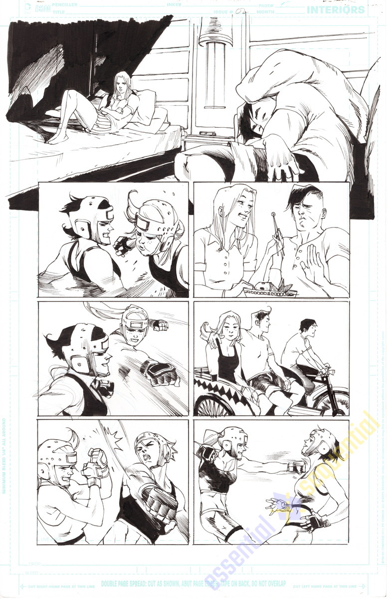 Batgirl #2 Page 15 by Rafael Albuquerque 1 Batgirl #2 Page 15 by Rafael Albuquerque