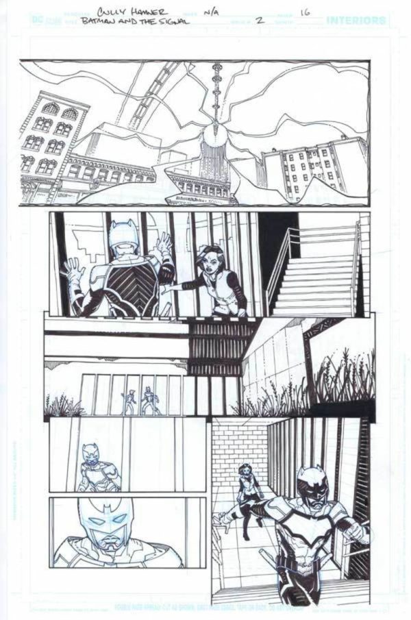 Batman and the Signal #2 p.16 by Cully Hamner
