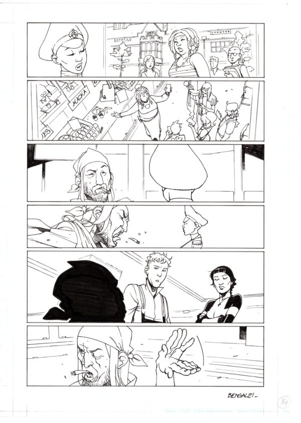 Scumbag #6 p.14 by Bengal