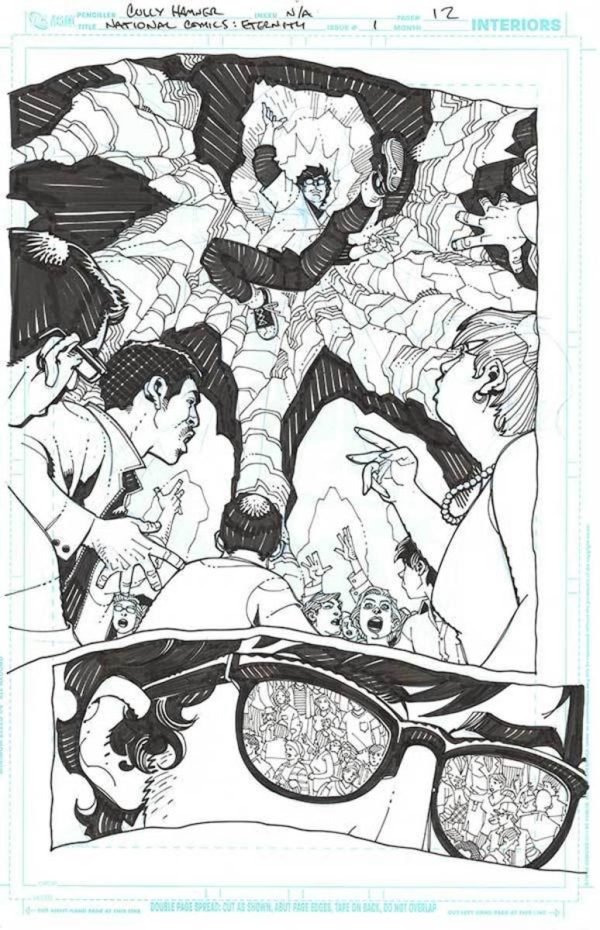 National Comics: Eternity #1 p.12 by Cully Hamner