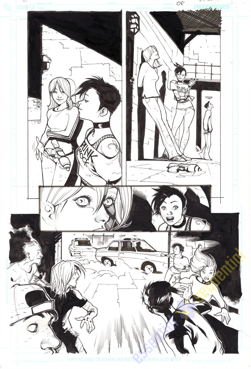 Robin/Spoiler Special #1 Page 8 by Rafael Albuquerque 1 Robin/Spoiler Special #1 Page 8 by Rafael Albuquerque