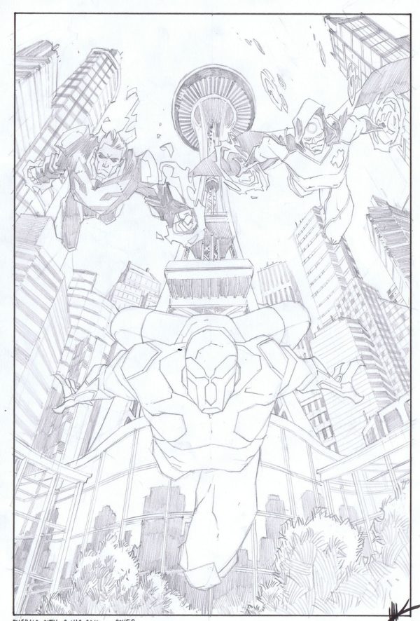 Emerald City Program Cover by Matteo Scalera