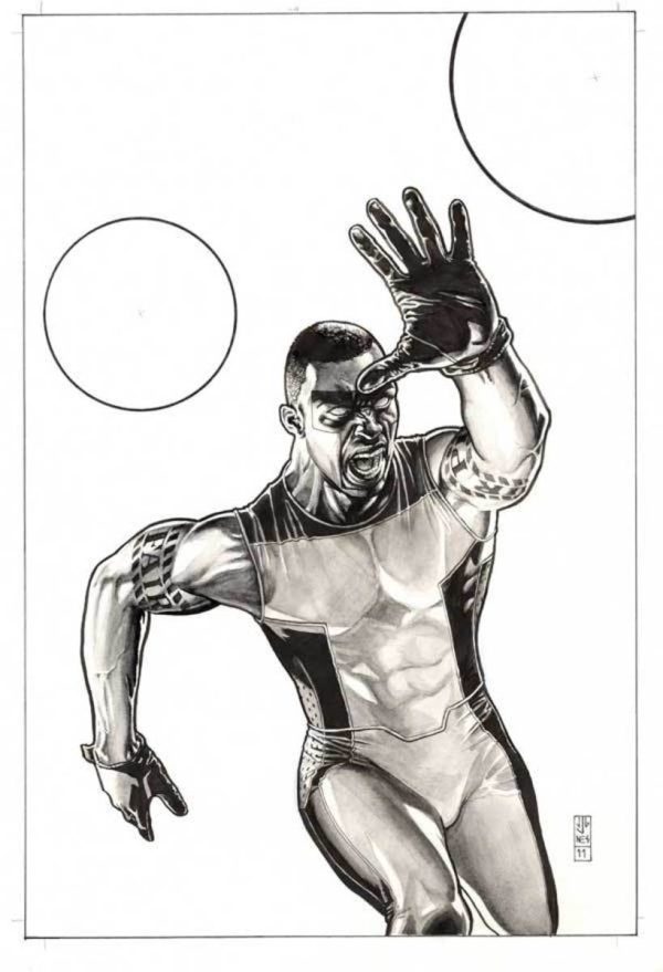 Mr. Terrific #3 Cover by JG Jones