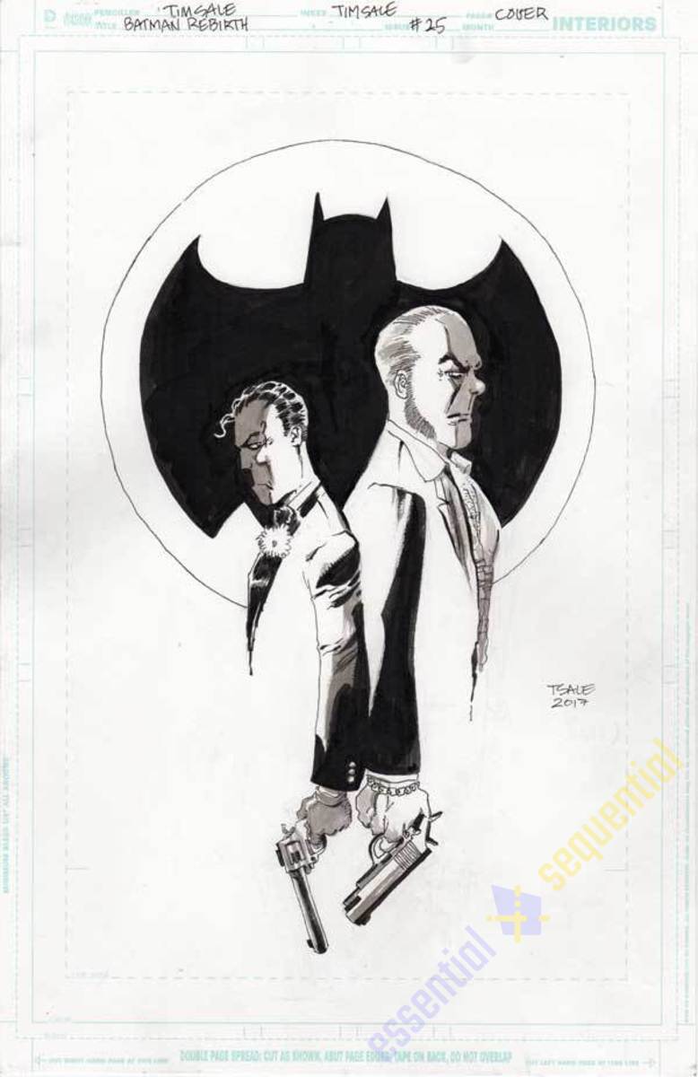 Batman Rebirth #25 by Tim Sale 1 Batman Rebirth #25 by Tim Sale