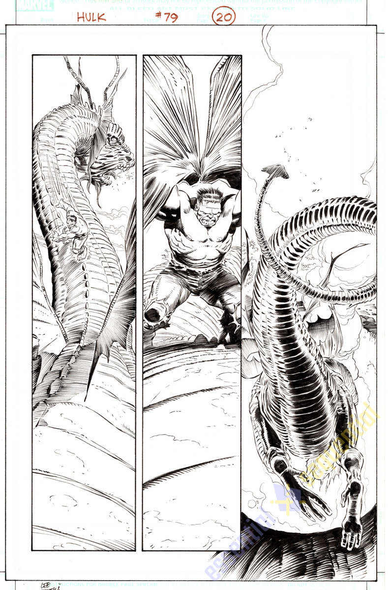Hulk #79 p.20 by Lee Weeks 1 Hulk #79 p.20 by Lee Weeks