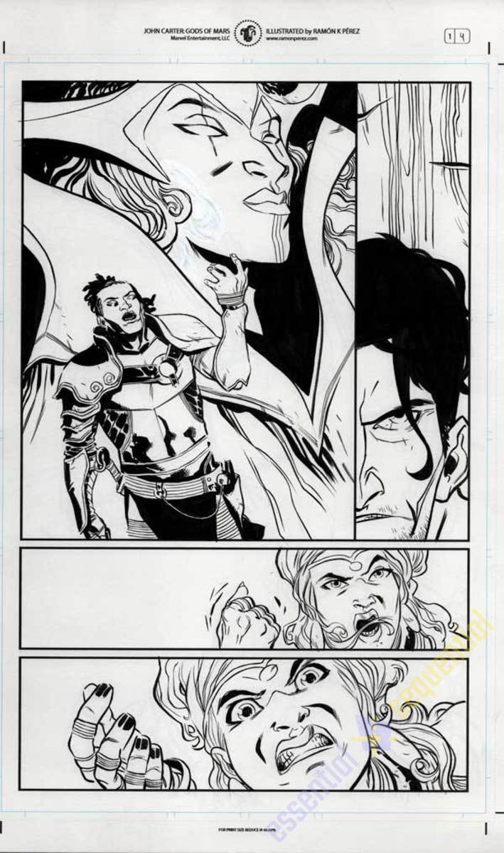 John Carter: The Gods of Mars #1 p.04 by Ramon Perez 1 John Carter: The Gods of Mars #1 p.04 by Ramon Perez