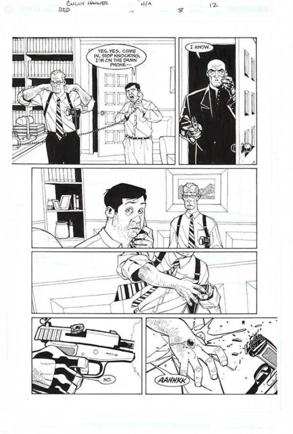 Red #3 Page 12 by Cully Hamner
